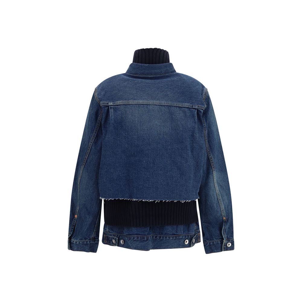 Blue Cotton Denim Jacket
