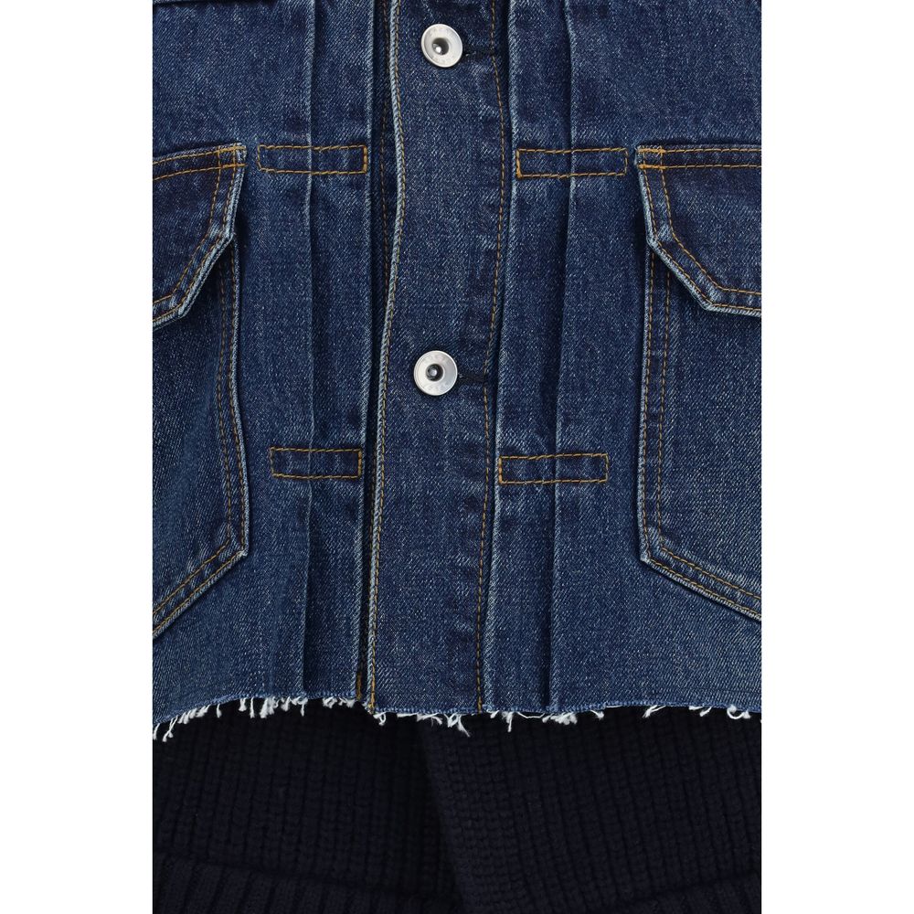 Blue Cotton Denim Jacket