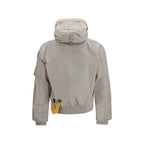 Gray Polyamide Bomber