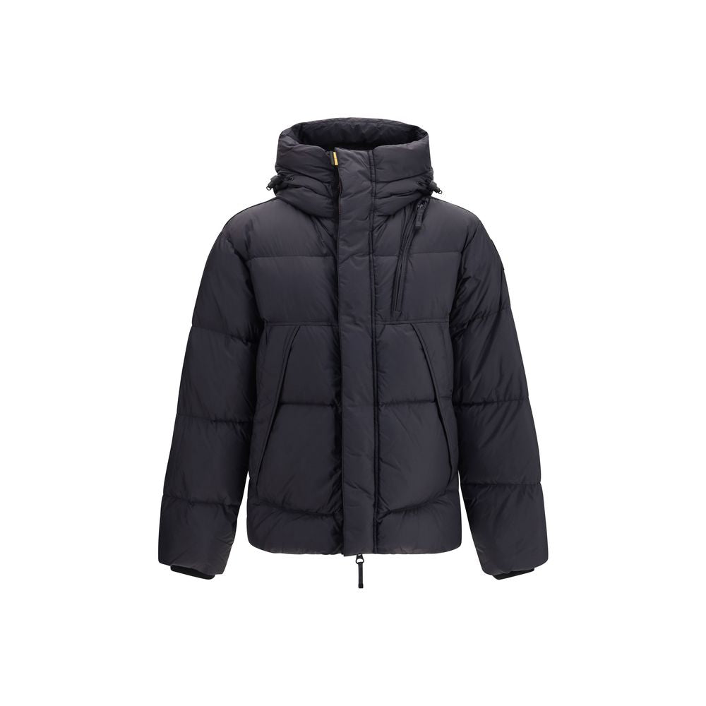 Black Goose Down Full-Length Jacket
