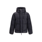 Black Goose Down Full-Length Jacket