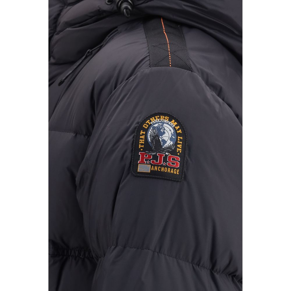 Black Goose Down Full-Length Jacket