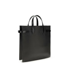 Black Calf Leather Bos Taurus Shoulder Bag