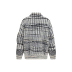 Multicolor Wool Oves Aries Bomber