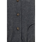 Gray Wool Oves Aries Shell Jacket