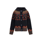 Multicolor Wool Oves Aries Cardigan