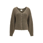 Bicolor Cashmere Cardigan