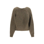 Bicolor Cashmere Cardigan