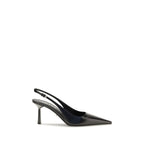 Black Calf Leather Bos Taurus High Heel Pumps