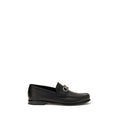 Black Calf Leather Bos Taurus Slip-On Loafers