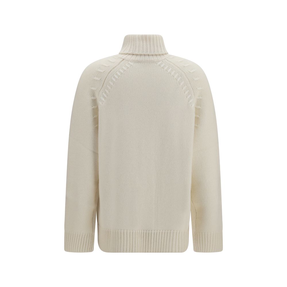 Beige Cashmere Sweater