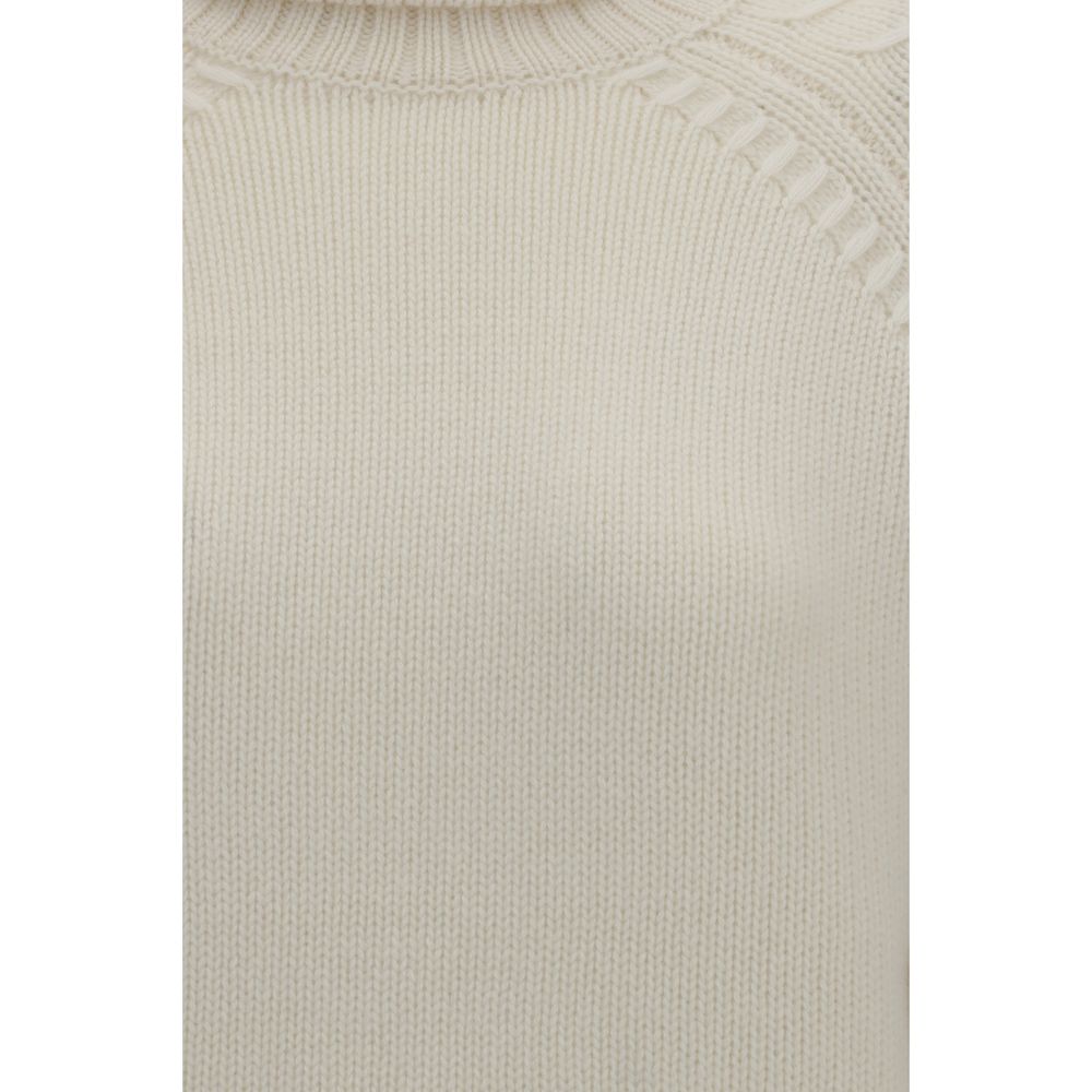 Beige Cashmere Sweater
