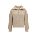Beige Cashmere Polo Shirt