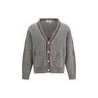 Gray Wool Oves Aries Cardigan