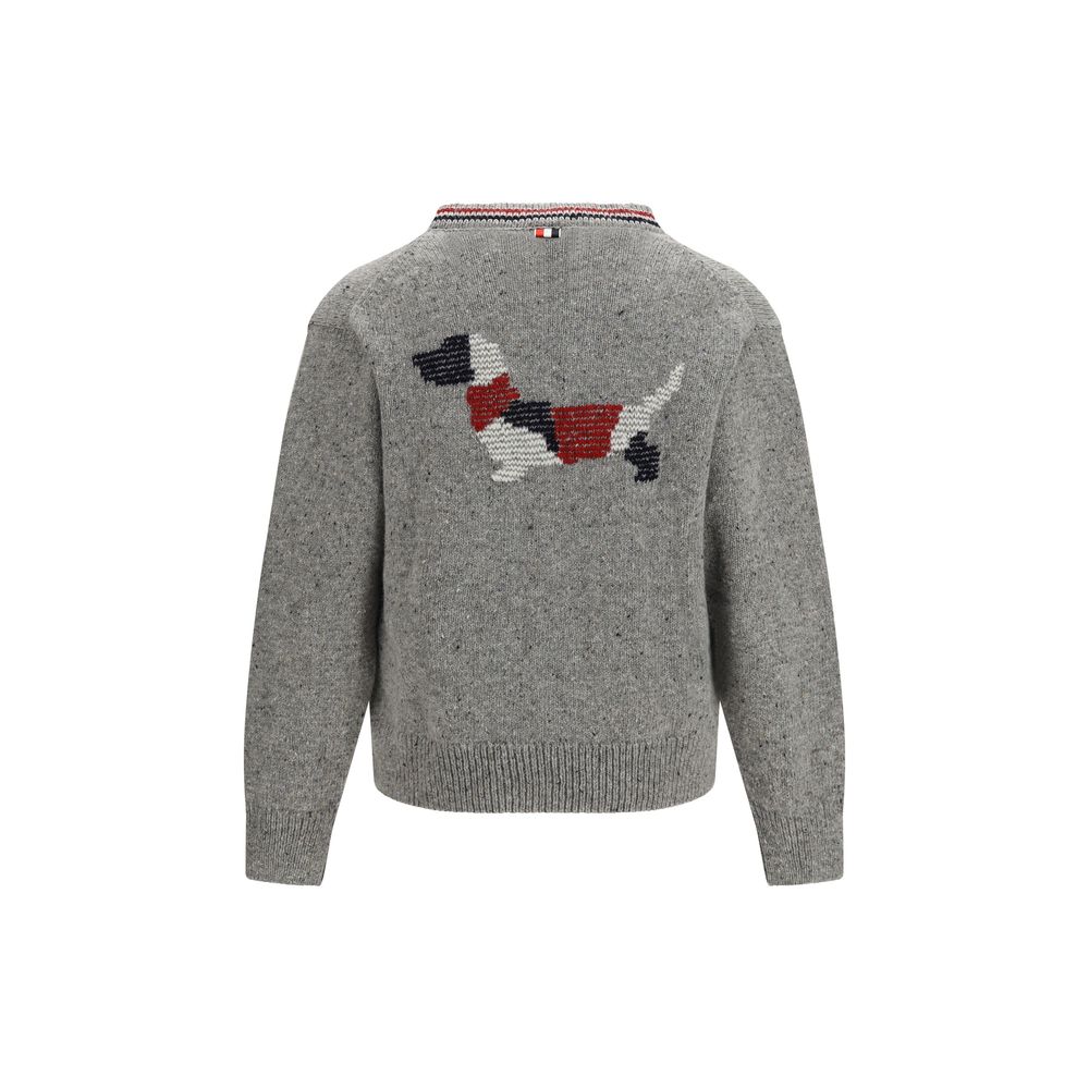 Gray Wool Oves Aries Cardigan