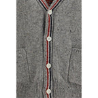 Gray Wool Oves Aries Cardigan