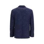 Blue Wool Oves Aries Jacket
