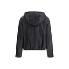Black Recycled Polyamide Shell Jacket