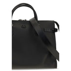 Black Calf Leather Bos Taurus Handbag