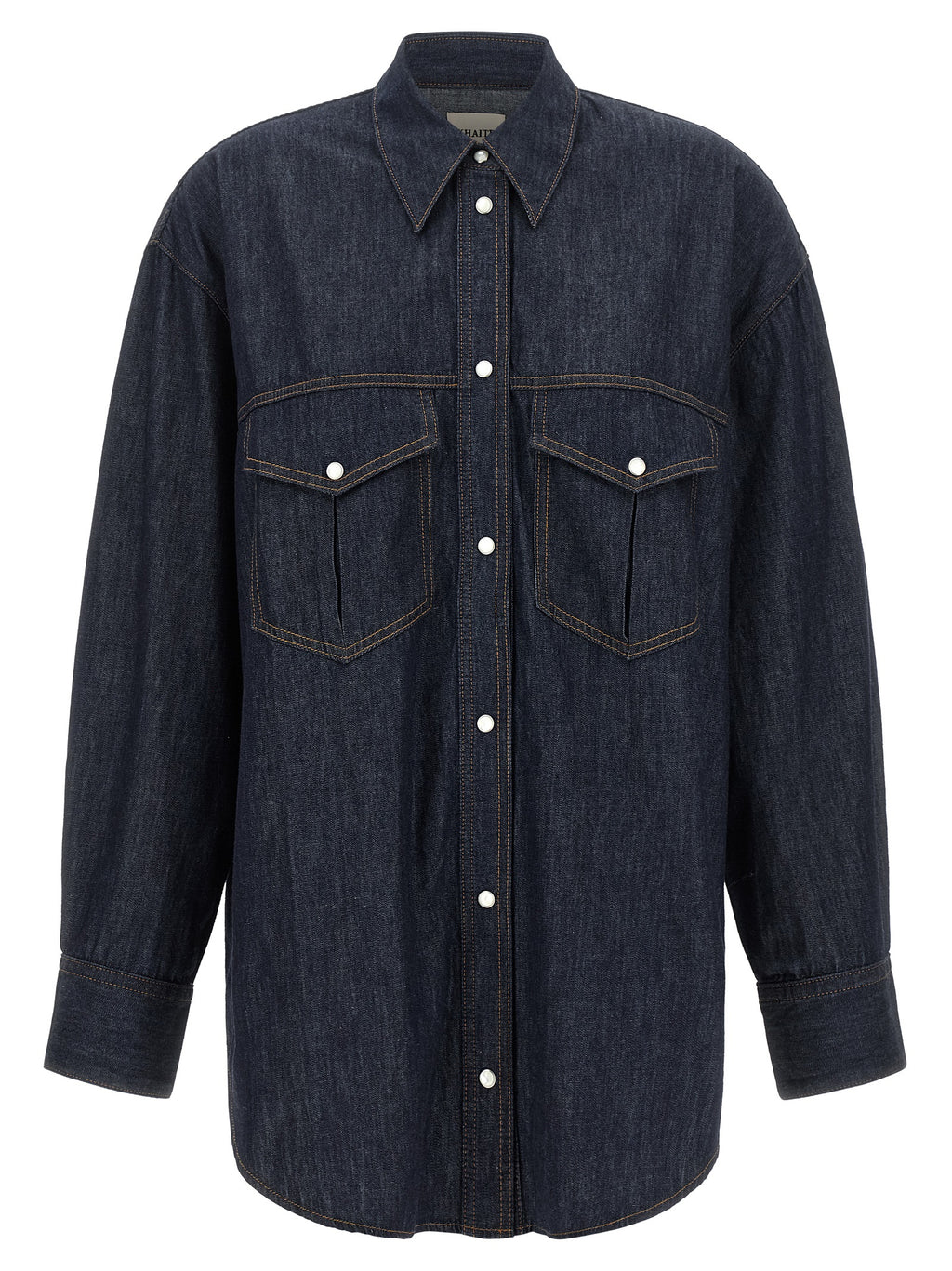 Blue Cotton Blouse