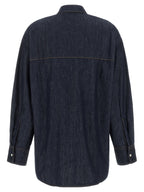 Blue Cotton Blouse