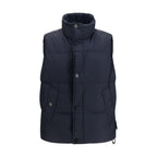Blue Goose Down Sleeveless Jacket