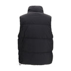 Black Goose Down Sleeveless Jacket