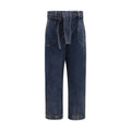 Blue Cotton Jeans Denim