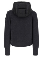 Gray Polyamide Cardigan
