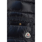 Black Polyamide Sleeveless Jacket