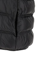 Black Polyamide Sleeveless Jacket