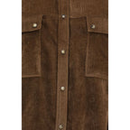 Brown Viscose Shirt