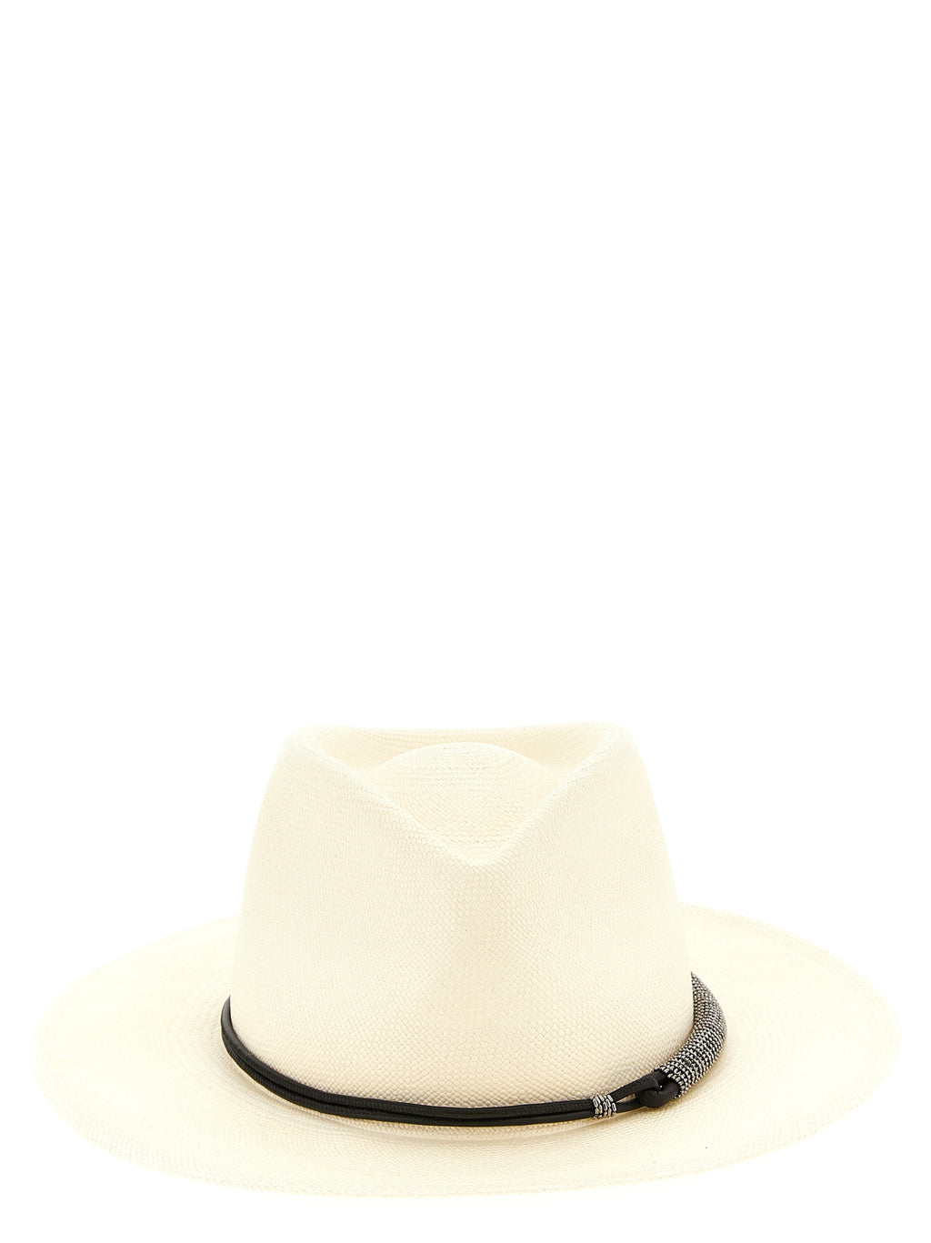 Beige Polyamide Fedora
