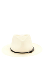 Beige Polyamide Fedora