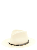 Beige Polyamide Fedora