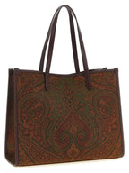 Multicolor Polyester Tote Bag