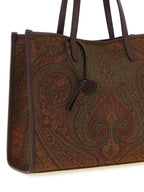 Multicolor Polyester Tote Bag