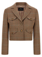 Brown Wool Blazer