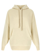 White Marabou Sweatshirt