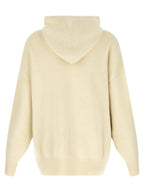 White Marabou Sweatshirt