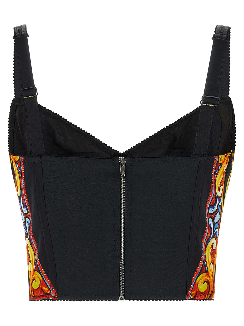 Multicolor Silk Tank Tops