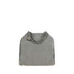Gray Polyester Handbag