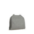 Gray Polyester Handbag