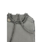 Gray Polyester Handbag