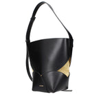 Black Leather Crossbody Bag