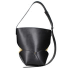 Black Leather Crossbody Bag