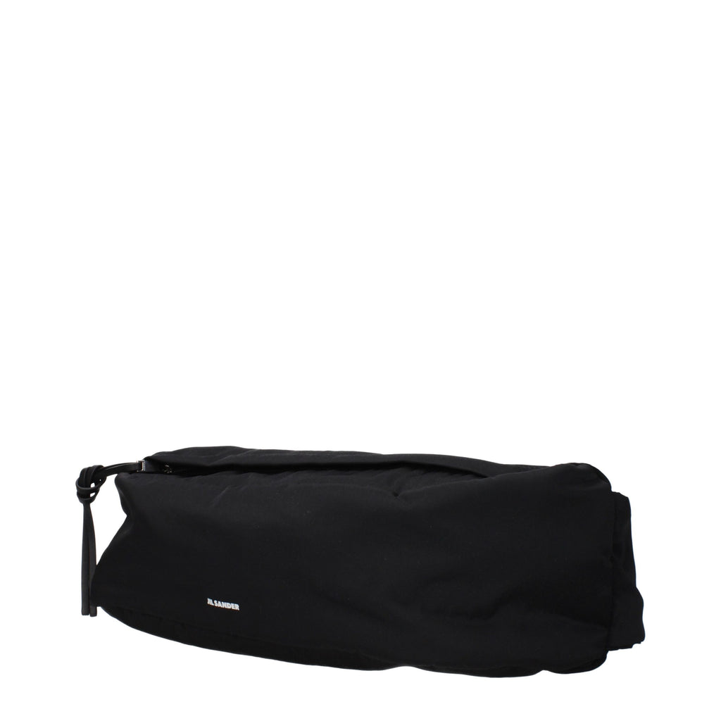 Black Fabric Backpack