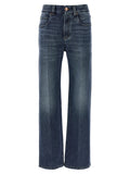 Blue Cotton Relaxed Fit Jeans
