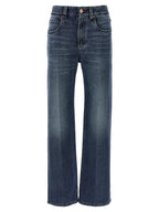 Blue Cotton Relaxed Fit Jeans