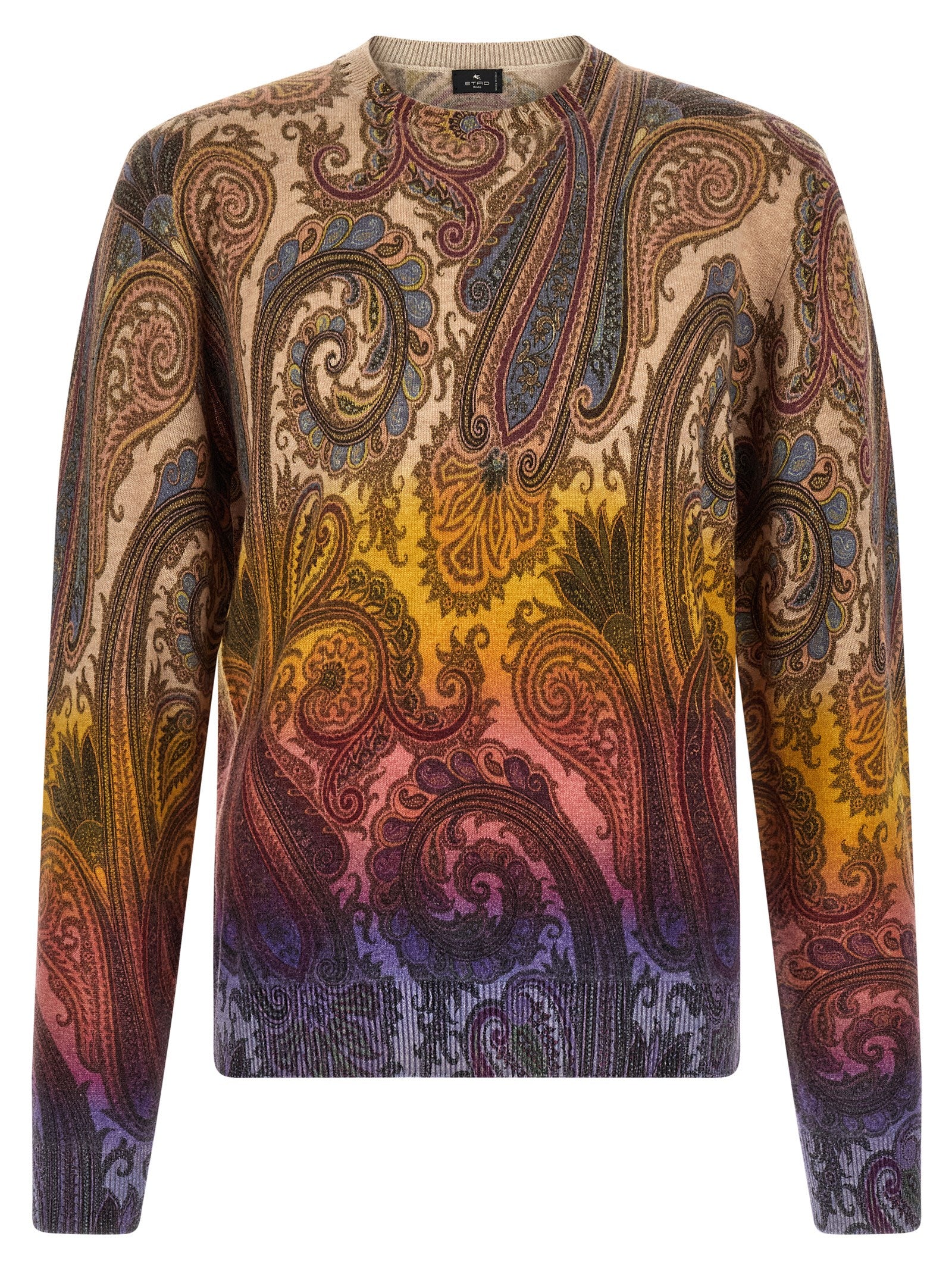 Multicolor Wool Cardigan